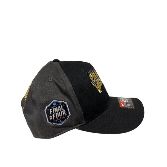 NEW! Nike Men's 2023 National Champions UConn Huskies Black Snapback Hat - Picture 4 of 5